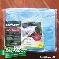 Fruit Cover (Pembungkus Buah ) Easy Grow - M (20 x 25 cm) - Biru