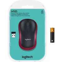 LOGITECH M185 WIRELESS MOUSE (GREY)