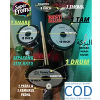 Drum mini satu set drumband 1 set drum anak dramband ful set dram set