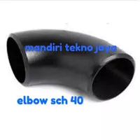 Elbow / knee las sch 40 2” ( 2 inch ) keni las ( besi )