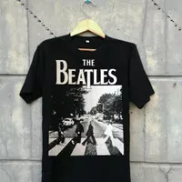 Kaos Keren The Beatles 3D / Distro Bandung Termurah