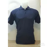 Polo Shirt kaos kerah Polos Lacost navy atau biru dongker