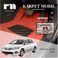 KARPET MOBIL-TOYOTA ALTIS 2012 NON BAGASI 2 WARNA