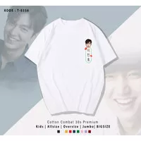 LEE MIN HO T-SHIRT / KAOS / BAHAN PREMIUM UNISEX LD 104 / BAHAN MELAR