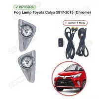 Foglamp Fog Lamp Set Toyota Calya 2017-2019 (Sepasang)