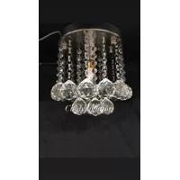 Lampu hias plafon kristal modern minimalis elegan include bohlam 2022/