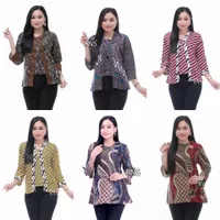 Blouse Batik Baju Batik Kantor Wanita Premium