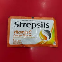 strepsils orange vitamin c 20.8 gr, isi 8 pcs