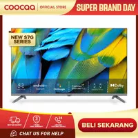 TV LED COOCAA 43S7G 43 INCH ANDROID 11.0 HDR 10 5G WIFI DIGITAL TV