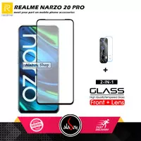 PAKET Tempered Glass Layar Realme Narzo 20 Pro + Tempered Glass Camera