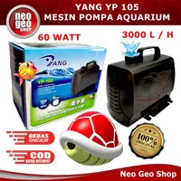 YANG YP 105 YP105 YP-105 Pompa Air Celup Pompa Kolam Aquarium