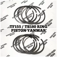 TF155 TS180 Ring Piston Seher Mesin Diesel Yanmar NPR TF 155 TS 180