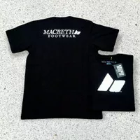 Kaos Macbeth/Full Hangtag,Label&Asessoris Original/Logo Depan&Belakang