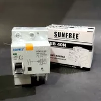 Anti Kontak 40A / ELCB 40A Sunfree FEB 40N SNI