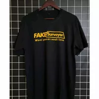 Kaos distro baju fake surveyor wani panas wedi luwe