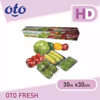OTO Fresh Plastik Wrapping Pembungkus Makanan uk 30cm x 30m
