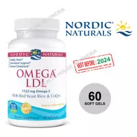CHOLESTEROL LDL / KOLESTEROL / NORDIC NATURALS Omega LDL 60 CAPS