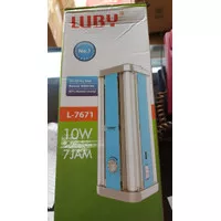 Emergency Lamp Luby L7671 Lampu Darurat Led Light L-7671 Power Bank