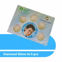 Berlian gigi diamond shine crystal ornament isi 5pcs dental