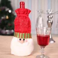 Sarung Botol Wine Natal Santa Bottle Cover Christmas Gift Kado Natal