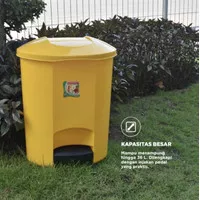 Tempat sampah injak 36 liter Elite BTD001 Maspion