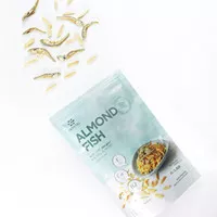 Almond Fish Snack (80GR) / Ikan Teri Jengki Kacang Almond Premium