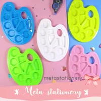 Palet / Tempat Cat Air Oval Butterfly