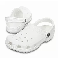 crocs sandal sepatu/Crocs CLASSIK clog PUTIH /sandal uniaex 37-44