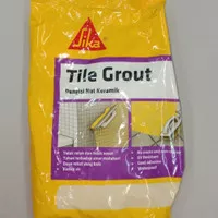 Tepung dempul /sika tile grout /pengisi nat keramik warna yellow @1kg