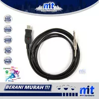 TSAI USB Guitar Link Audio Cable for PC / Mac 3M - AY14 - Black