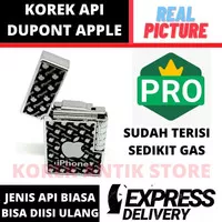 Korek Api Dupont Apple Desain elegant dan Mewah