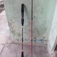 Joran custom karbon sutet type light jigging P 180cm