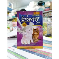 Growssy Susu 1 BOX isi 11 Sachet 20GR Kucing Cat Milk Replacer