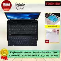 Keyboard Protector Cover Toshiba Satellite L645D-S4030 HITAM