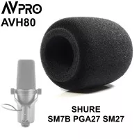 AVPRO AVH80 Foam Mic Cover for SHURE SM7B PGA27 SM27 Diameter 45mm