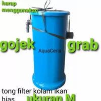 tong filter ukuran M saringan kotoran ikan filter kolam ikan hias