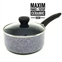 Maxim Panci Susu/Saucepan Ceramic Neostone 16 cm