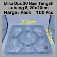 Mika Dus Nasi 20cm [KD2] Nasi Tengah / Mika KD2 / Mika Nasi 20cm