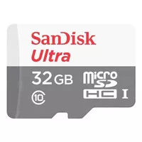 SanDisk MicroSD Card 32GB Ultra CLASS10 80Mbps NEW - GARANSI RESMI