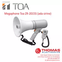 Megaphone Toa ZR-2015S (ada sirine) ZR 2015 S