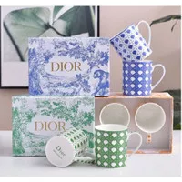 Dior Couple Mug / D Box Couple Mug Set / Couple Mug Gift Luxury