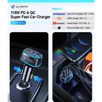 Car Charger Samsung Super Fast Charging 115W Ultimate CCH115 Pro
