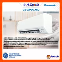 PANASONIC AC INVERTER 3/4 PK CS-XPU7XKJ 2 in 1 (AC + AIR PURIFIER)