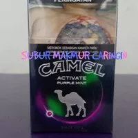 Rokok Camel Activated Purple Mint 20 Batang / Slof Best Seller