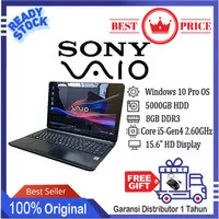 Laptop Sony Vaio SVF153B18N Core i5-Gen4 [8GB-500GB] 15.6inch