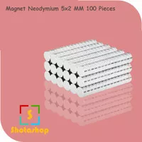 Neodymium Magnet 5X2 MM NdFeB N50 100PCS
