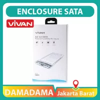 Vivan External Hard Drive Enclosure VSHD1 2.5 inch SATA USB 3.0