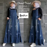 Overall Jeans Channel Ori / Overall Wanita Murah/ Overall Levis Modern