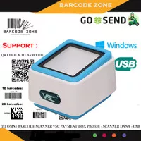 PAYMENT BOX 2D OMNI BARCODE SCANNER VSC PB-333U- SCANNER DANA - USB
