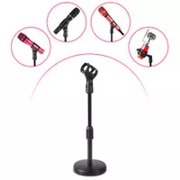 Mic Stand Table Holder Microphone Meja Mini